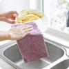 Dishwashing Cloth Non-stick Wipe Household Kitchen Wipe Hand Wipe Table Wipe Bowl Absorbent Hundred Clean Cloth Towel Thickening Cleaning Towel