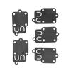 5PCS Carburetor Carb Diaphragm Gasket Replace for 270026 272538 272538S 272637 4157 4168