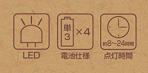 Captain Stag (CAPTAIN STAG) Camping LED Light Lantern, Antique Warm White, Hammerton UK-4016