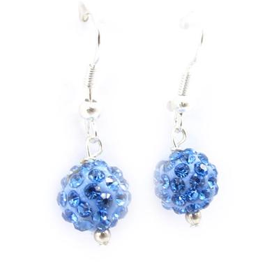 [K3237] - Blue 'Sissi' Designer Earrings