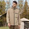 JEEP Men's Spring/Autumn Windproof Hiking Jacket with Detachable Hood