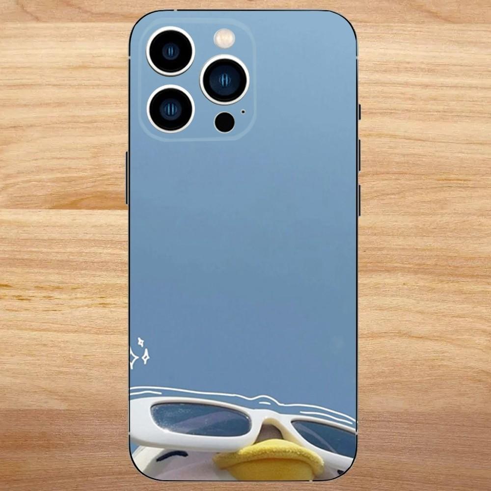 

Cute penguin Phone Case For iPhone 16,15,14,13,12,11,Mini,Pro,SE,MAX White Matte Shockproof Cover iPhoneXSMAX
