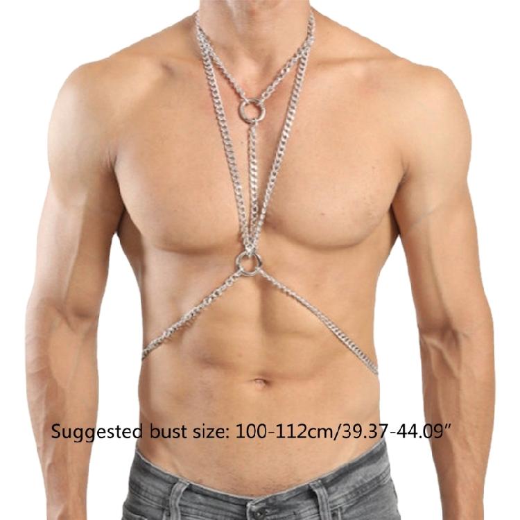 Sexy Body Chain Jewelry Punk Chest Chain Belt Clubwear Costume Accessories