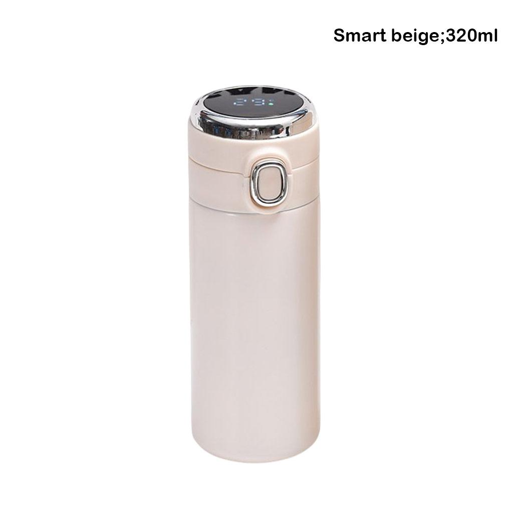 Stainless Steel Smart Vacuum Flasks Temperature Display Coffee Tea Kettle Thermal Bottle for Home Travel Office