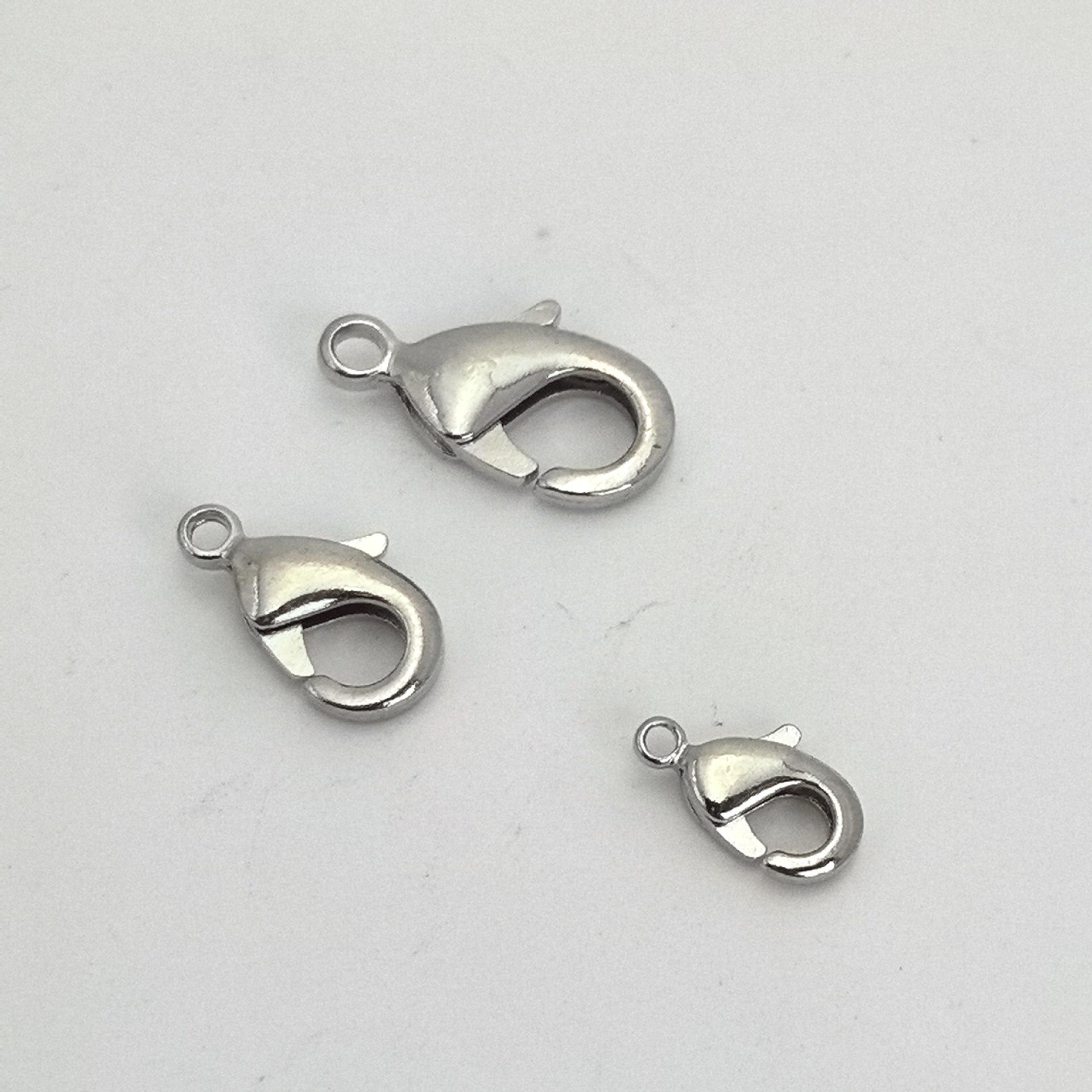 

Сделай сам Ожерелье и браслет из чистой меди с сохранением цвета Застежка-лобстер - Простые модные ювелирные аксессуары 14mm 903#