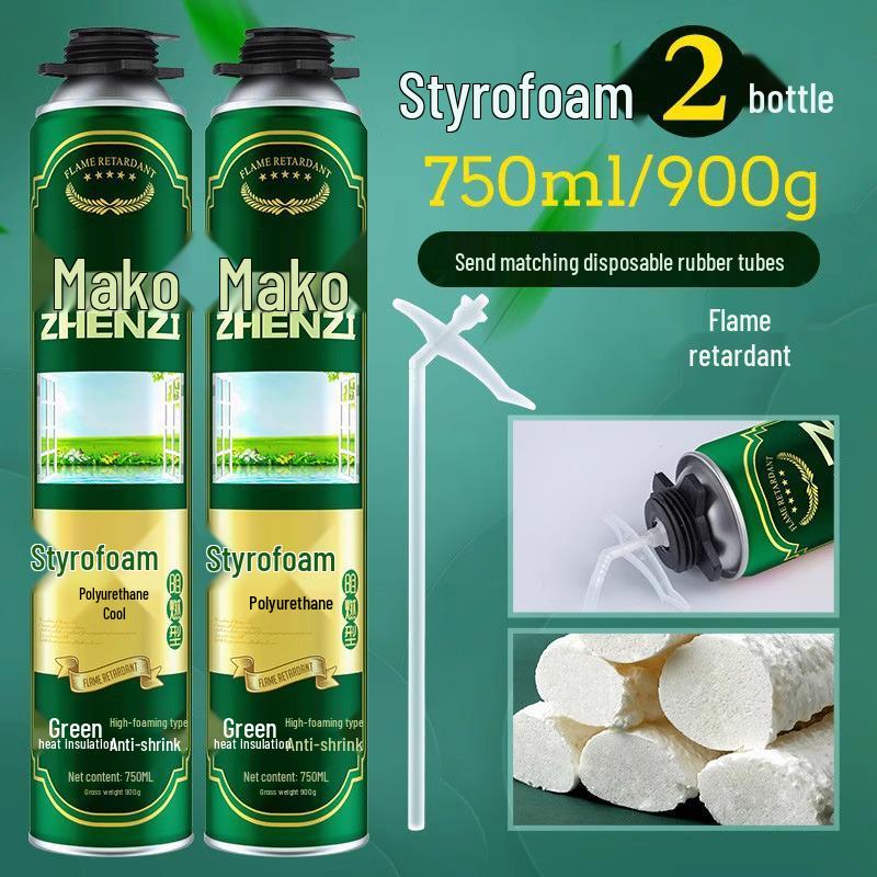 Foam Glue Caulking Agent for Door & Window Sealant Expansion and Leak Filling