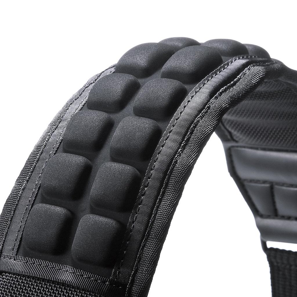 Sanwa Supply AIR Cell Shoulder Strap for Reduces Burden on the (Straight Type) Bags, Shoulder, BAG-BELT2N