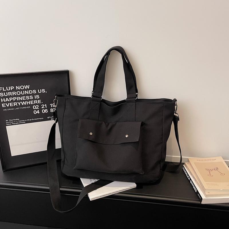 Große Kapazität Unifarbene Reisetasche Damen Pendler-Tragetasche