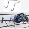 Metal Wall Mounted Helmet Holder Rack Hats Storage Display Hanger Stand
