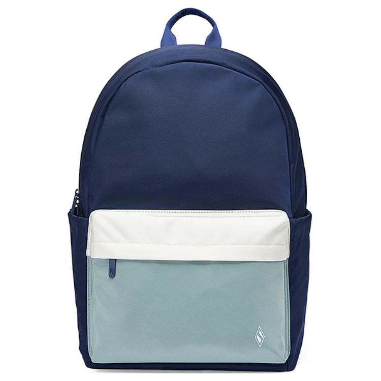 

Skechers Water-Resistant Large Capacity Comfortable Fabric Backpack Unisex Backpacks Navy-Blue L423U152-00DU Marine Blue