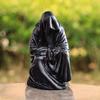 Grim Reaper Ghost Horror Object Face Figurine Sculpture Decoration for Halloween Props and Interior Decor [Myth Square]
