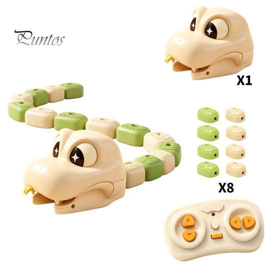Magnetic Snake Toy 1/2 Sets Remote Control Toy, 2 Players Competitive Eating Itself Parent-Child Interactive for Toddlers Boys Girls Electronic