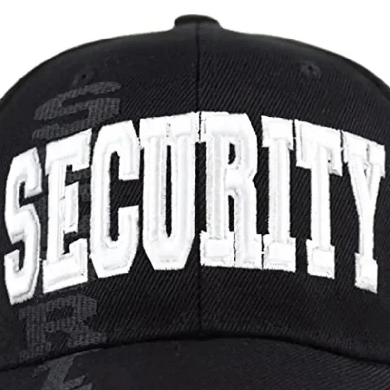 Baseball Stitching Stitched Embroidered Alphabet Security Neutral Gender Women  Men For Caps Spring Autumn Outdoor Adjustable Casual Hats Dad Hat