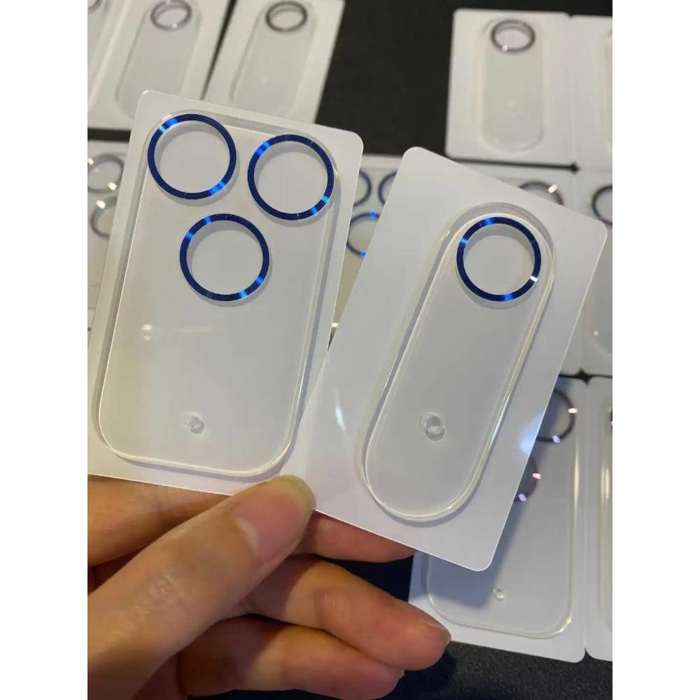 9H HD Colorful Ring Clear Camera Tempered Glass for IPhone 17 Pro Max / 17 Air / 17Pro Ultra Clarity Lens Protector Screen Anti-scratch Accessaries