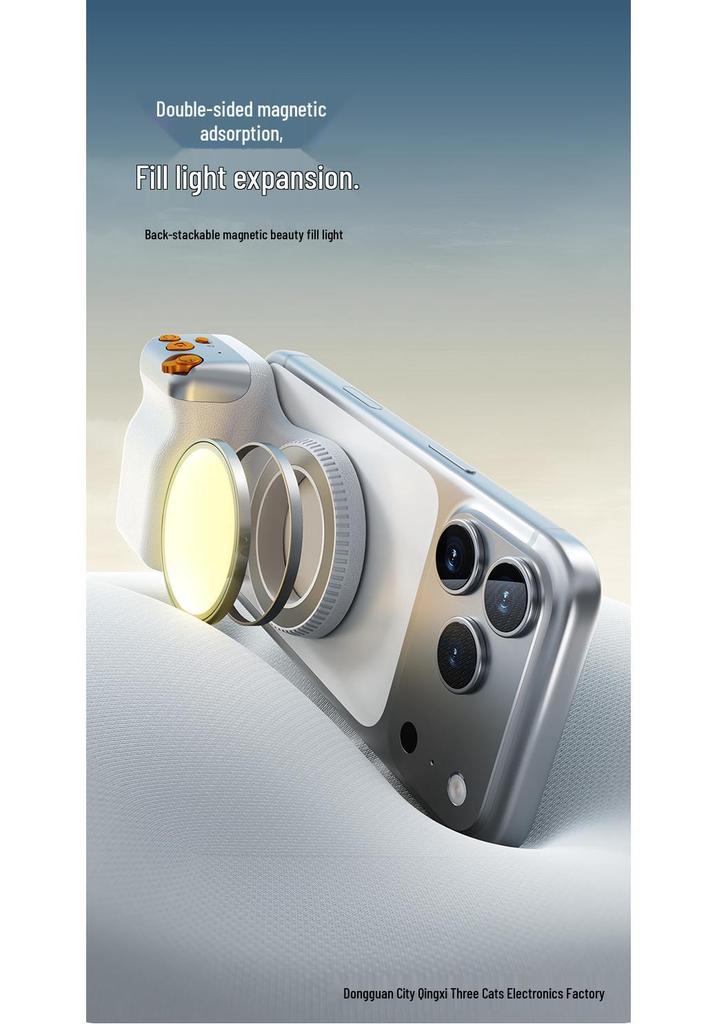 Magsafe Bluetooth Portable Selfie Handle with Magnetic Grip