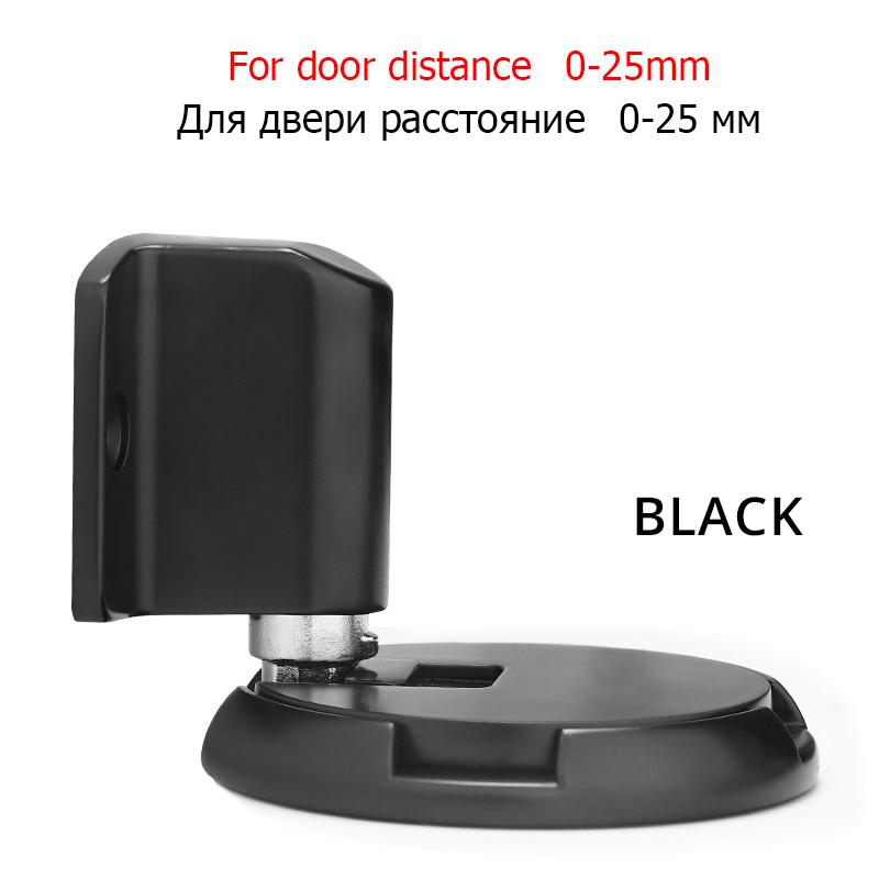 KAK Heavy Duty Magnetic Door Stopper Mechanical Door Stop Adjustable Door Holder Non-punch Sticker Furniture Door Hardware