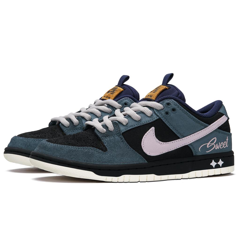 Nike Dunk SB Paris Night Sky Slip Resistant, Abrasion Resistant, Lightweight Low Top Skateboard Shoes Unisex Navy Blue DX6775-400(Team62-)