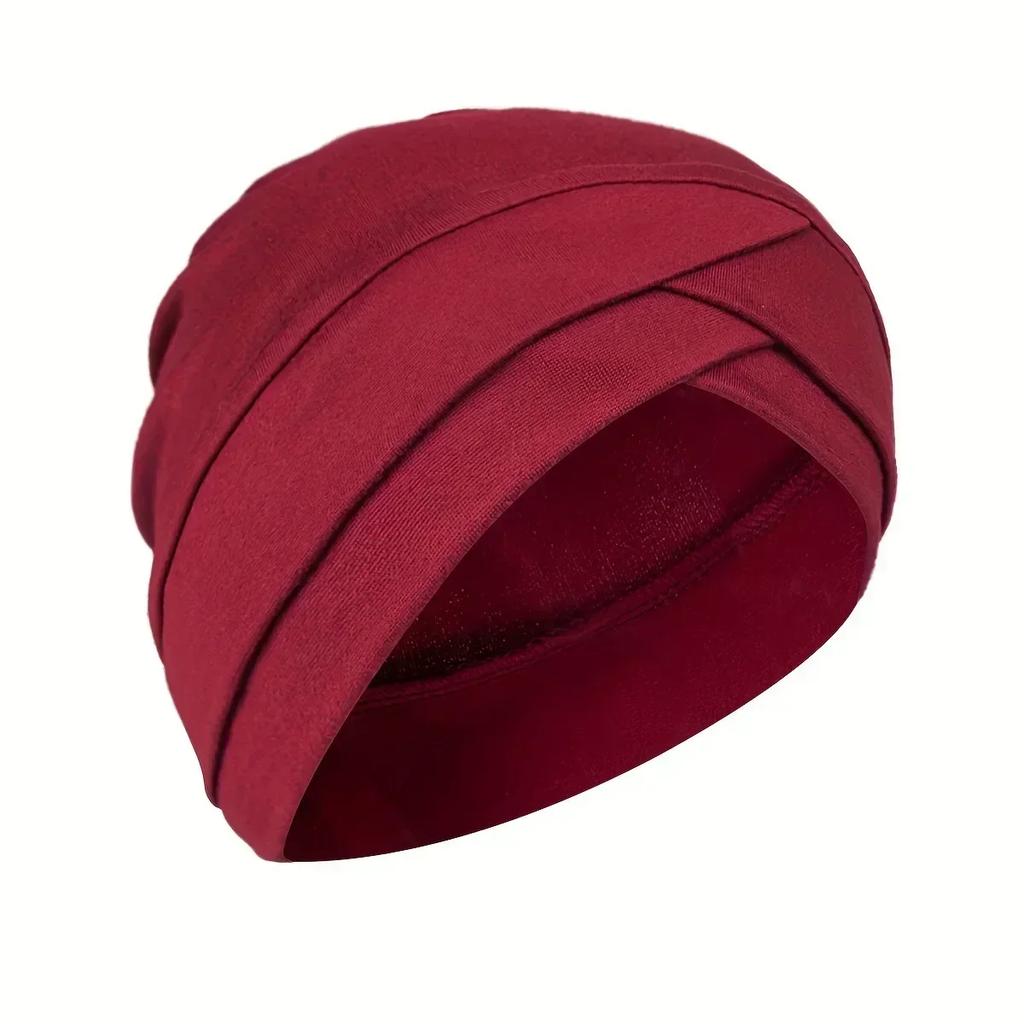 Women Sequin Knotted Turban Indian Hat Muslim Hijab Beanie Bonnet Hair Loss Headscarf Chemo Cap Headwear Bandanas Turbante Mujer