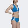 Adidas Originals Solid Logo Triangle Bra Women Underwear Blue GB1180