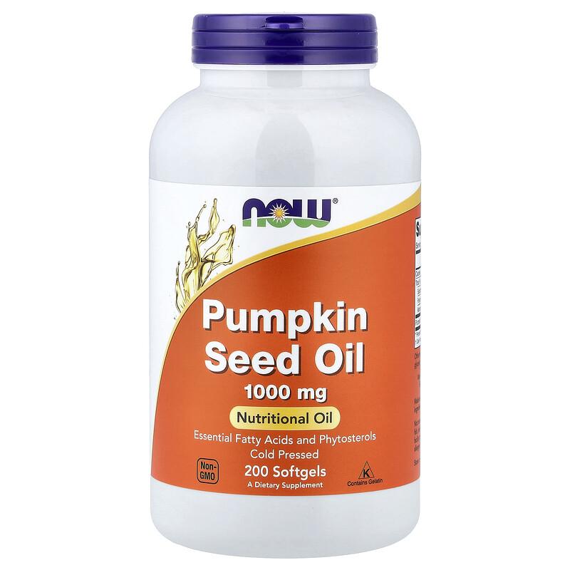 Pumpkin Seed Oil, 1,000 Mg, 200 Softgels