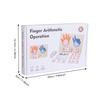 Wooden Finger Counting Board  Interactive Math Toy For Toddlers Sensory Number Recognition  Fine Motor Skills Arithmetic