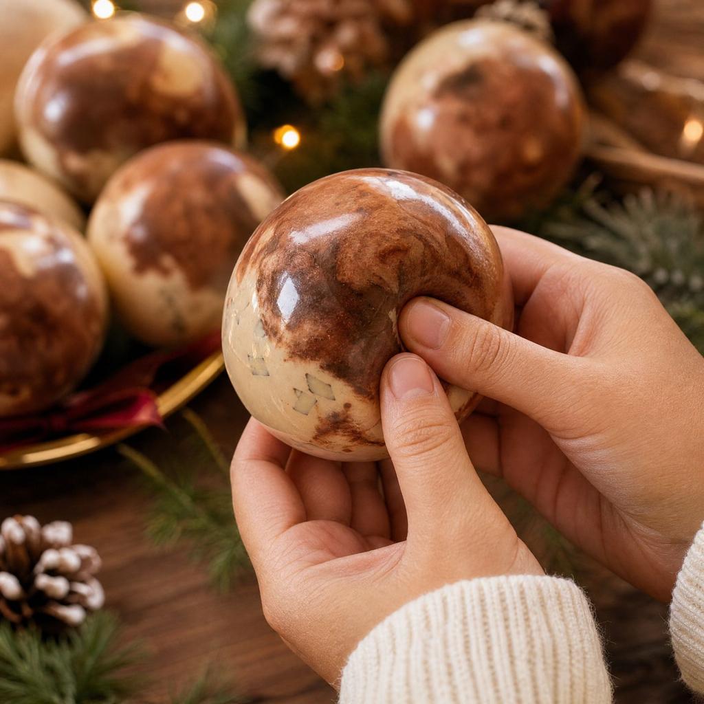 Christmas Stress Ball, Cute Sensory Toy for Adults and Kids