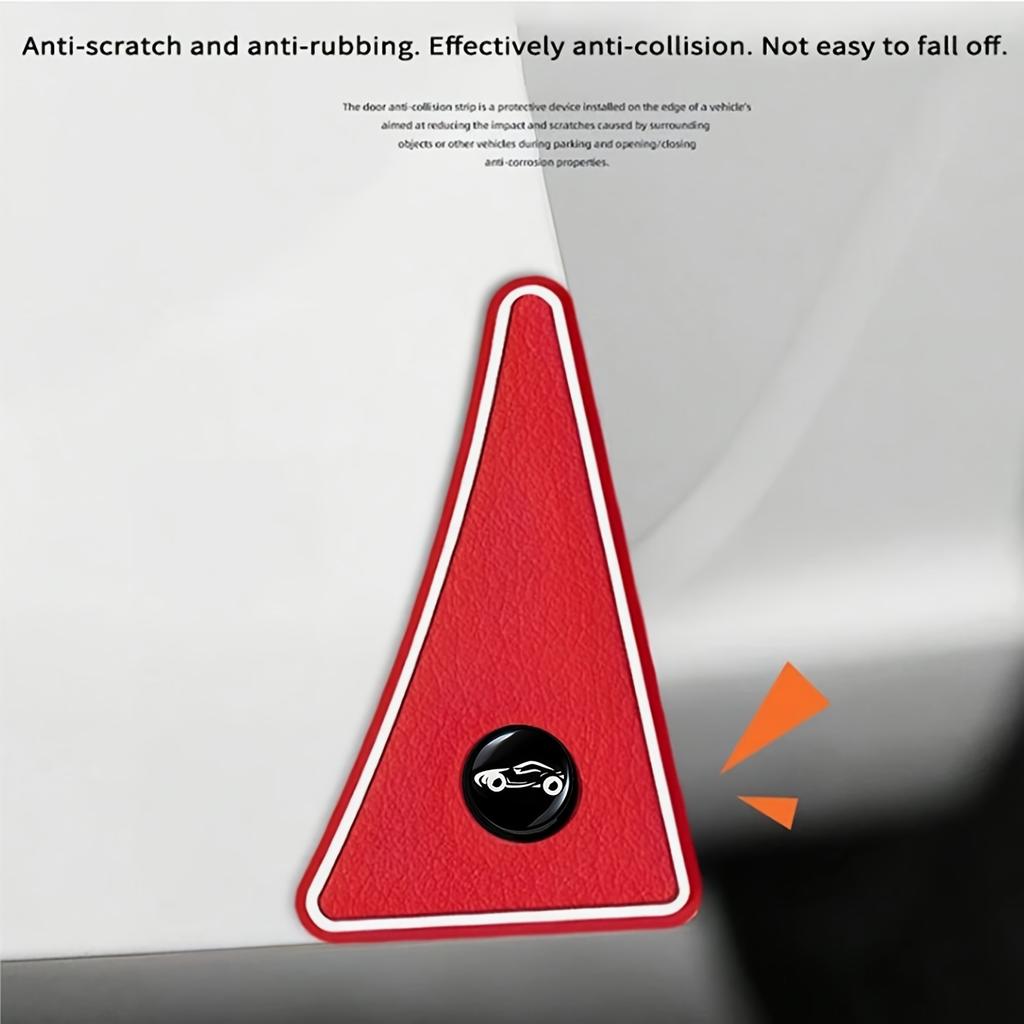 [2pcs PVC Edge Guards] 2pcs PVC Car Door Edge Guards | Anti-Scratch & Collision Protection Stickers for Enhanced Vehicle Safety, Car Door Protector