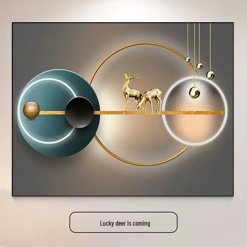 Modern Minimalist Decorative Cover for Electrical Switch & Meter Box - Wall Art for Restaurant