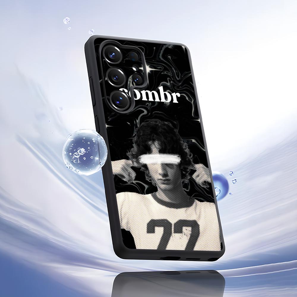 S-Sombr Rap Singer Phone Case For Samsung S20-S25 FE Plus Ultra TPU Soft Skin Friendly samsungS21