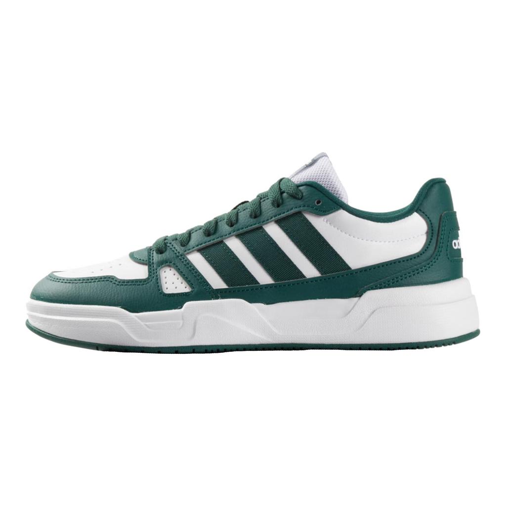 adidas LITE BALLER Slip Resistant And Breathable Low Top Skateboard Shoes Men's Green White JR5230