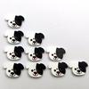 50Pcs Painted Buttons Bright Color Beautiful Easy Clean Not Easily Break Craft Buttons for Clothing