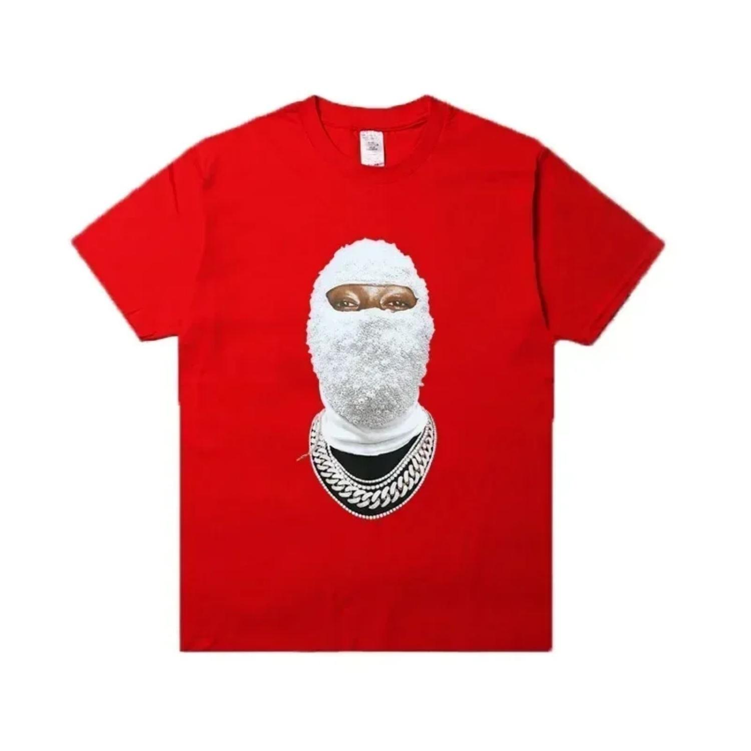 

Hip Hop Streetwear Best Ih nom uh nit Tee Diamond Masked Fashion Sport High Quality Cotton graphic t shirts S чёрный
