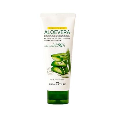 FROMNATURE AloeVera 90% Moist Cleansing Foam (150g 5.29oz) Soothing