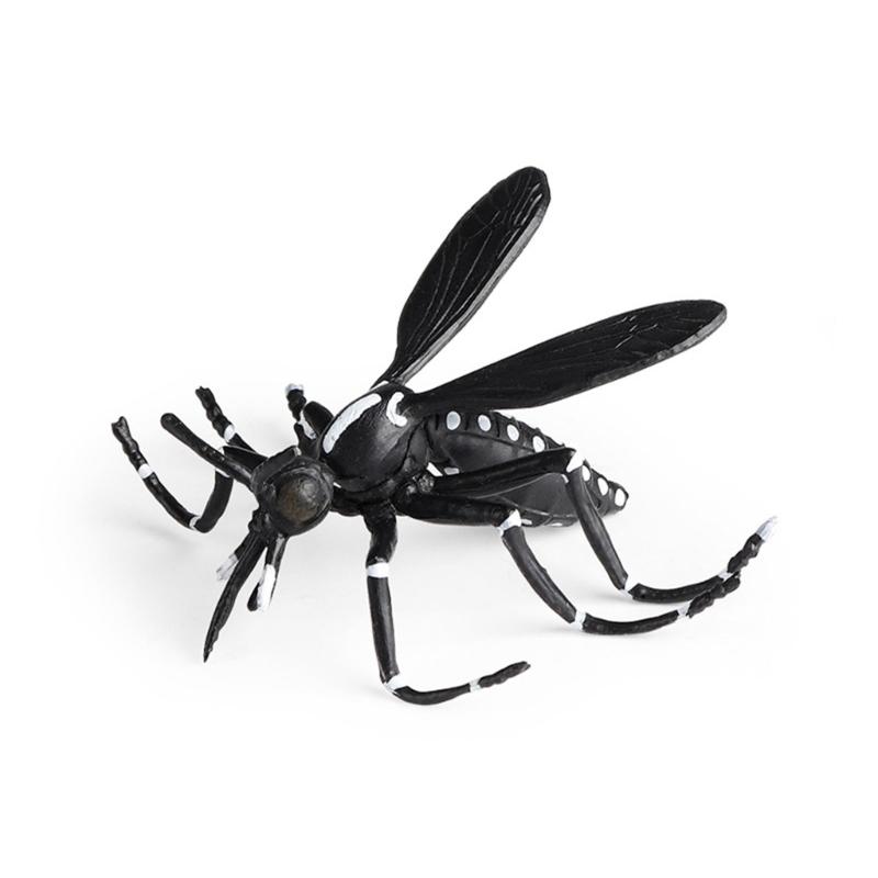 Simulation Insect Small Animal Toy Mosquitoes OrchidsMantis SpadeBeetle Simulation Animal Model Home Garden Ornaments