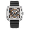 WM Watch Automatic Mechanical Watches Man Stainless Steel reloj hombre Interstellar Series Square Welly Merck Watch WM090
