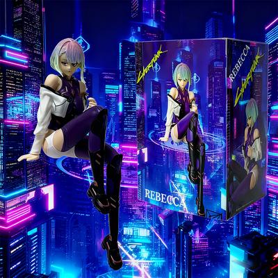 Cyberpunk Lucy Rebecca David Martinez Johnny Silverhand Actionfigur Spielzeug