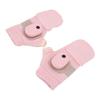 Electric Heated Gloves Rechargeable Quick Heating Portable Heated Gloves for Indoor Outdoor Winter Use Pink