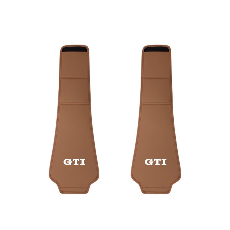 2Pcs Car Seat Headrest Cover Anti-Dirty Elastic Protective Dust Cover Key For Volkswagen VW GTI Golf Caddy Tiguan Amarok Arteon zh3