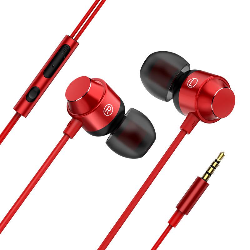 

Magnetic Bass In-Ear Wired Earphones with Remote & Mic for Phone & Computer