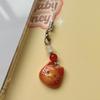 Fashion Cartoon Cat Bead Pendant Phone Straps Lanyard Pocket Keychain Strap Backpack Charm Car Key Decoration Chain