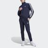 Adidas Originals Striped Zip Collar Long Sleeve Elastic Cuff Pants Casual Sports Suit Men suit IJ6064