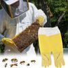 1 Pair Breathable Beekeeping Gloves Long Sleeves Protective Gloves Durable Beekeeper Gloves Safety Protection Breathable Mesh