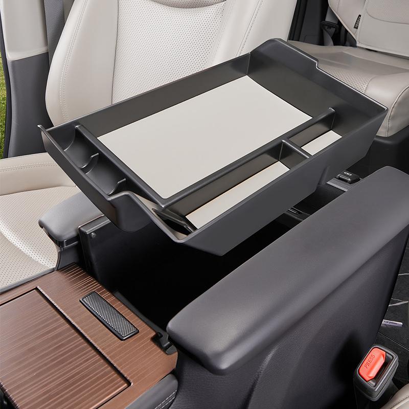 For Toyota Sienna XL40 2024 2025 Car armrest box storage box ABS material interior modification parts