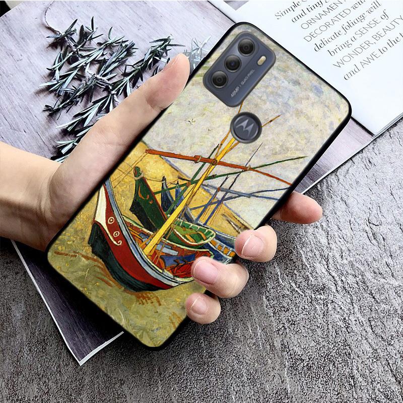 Gustav Klimt Tears Phone Case for Motorola E7 Plus E32 E20 E40 Edge 20 Lite G22 G52 G20 G30 G100 G60 G50 G10 G Pure G Stylus