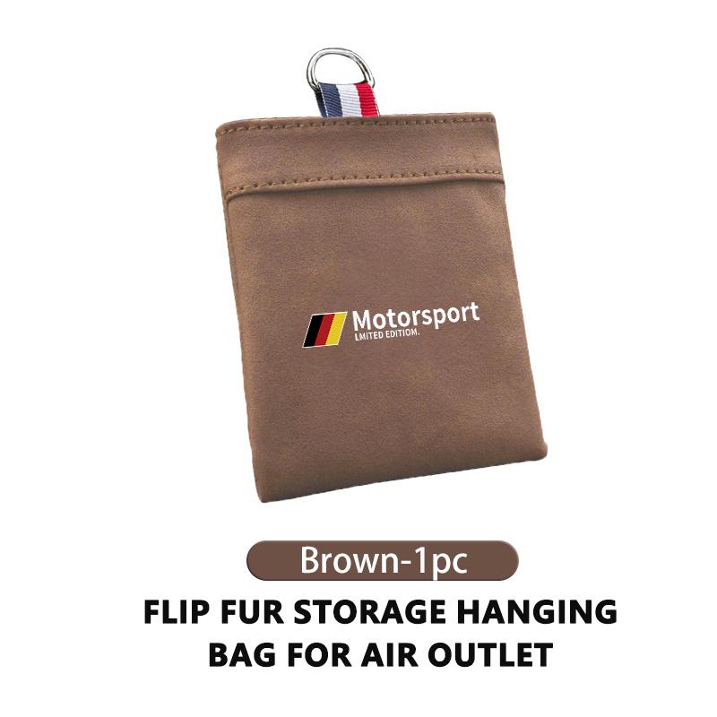 

For BMW Car Air Outlet Storage Box Organizer Hanging Bag Phone Holder E84 E87 E90 E91 E92 E93 F10 F20 F30 F40 F15 F25 F26