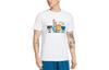 T Shirts Men's White Crew Neck Moderate Straight Fit DN3004-100