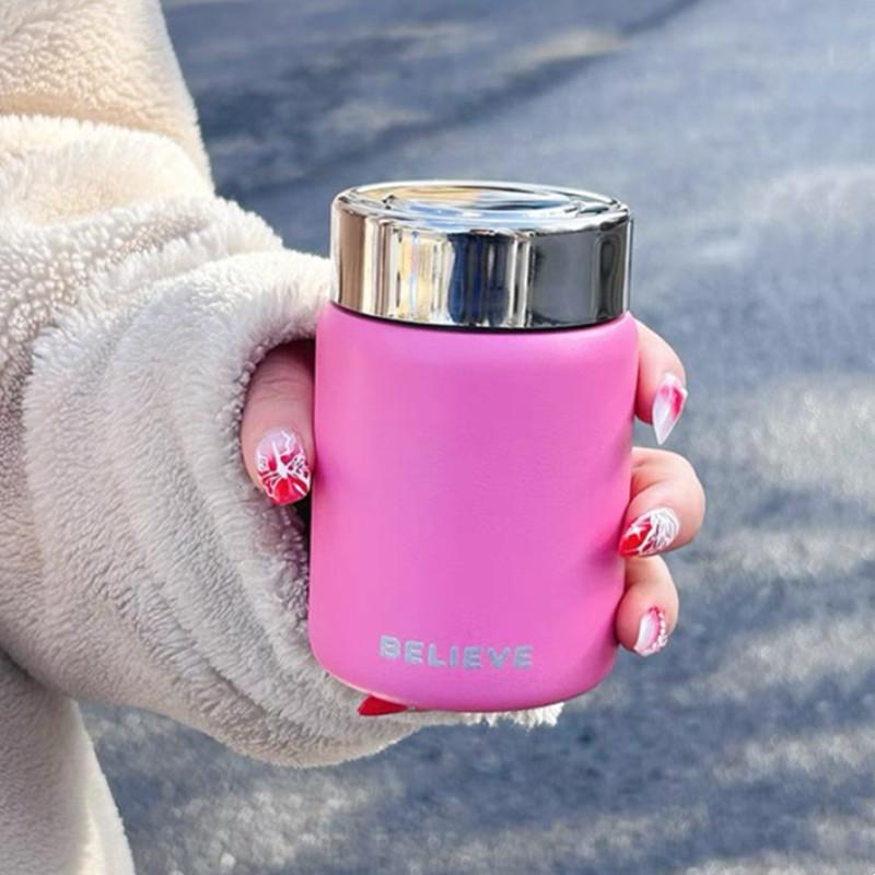180ml Mini Stainless Steel 316 Thermal Flask Fashion Portable Pocket Coffee Tea Thermal Water Bottle Tumbler