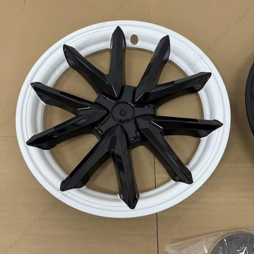 4PCS Hub Cap Car For Tesla Model 3 2017-2023 18 Inch Wheel Cap Replacement Automobile Wheel Hubcap Full Rim Cover Accessories