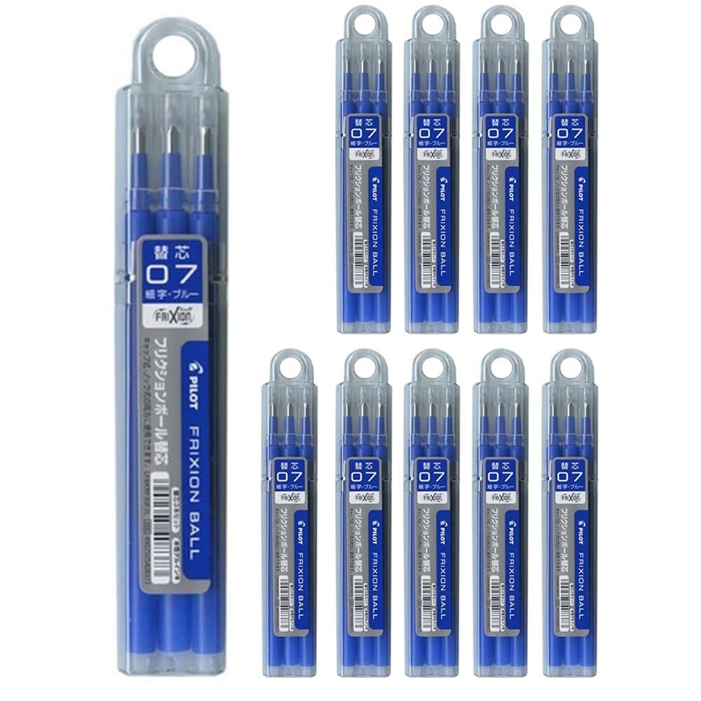 

Pilot FriXion Ball Refills, 0.7mm, 3L, LFBKRF30F3L, 3-pack x 10