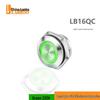 Lanbo Metal Tactile Push Button Switch, 16-22mm, High Current, Momentary, IP67, Lighted Reset.